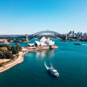 L'opéra à Sydney en Australie
