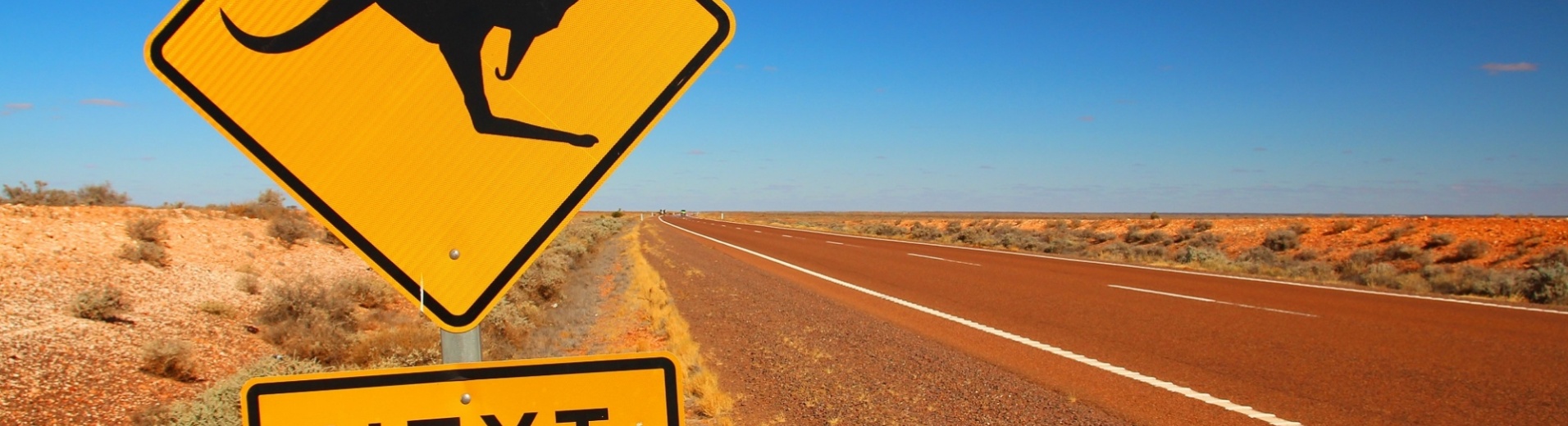 Route centre rouge Australie