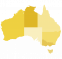 carte vectorielle australie