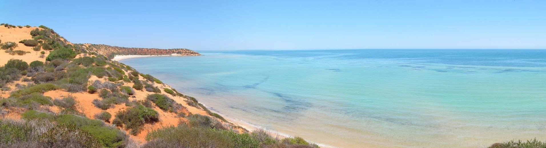 Vue sur mer depuis le parc national François Perron