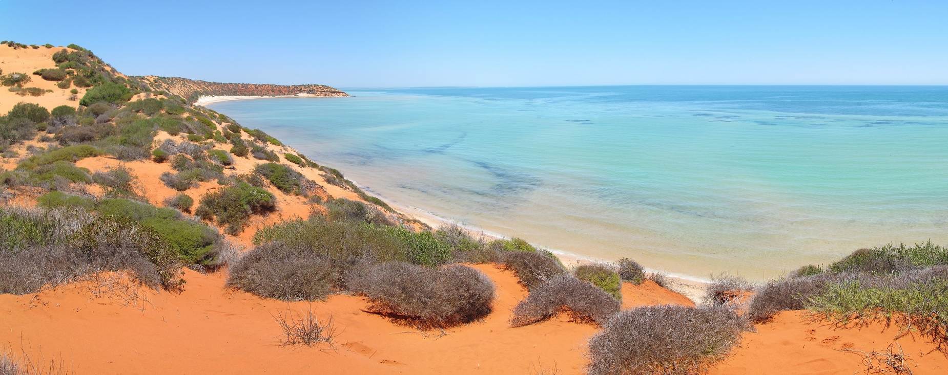Vue sur mer depuis le parc national François Perron