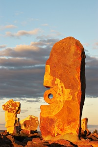 Sculptures à Broken Hill Australie