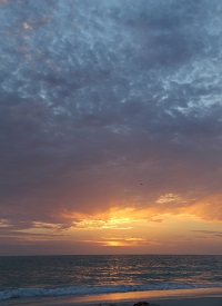 Coucher de soleil Australie