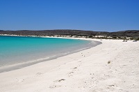 Plage blanche Australie