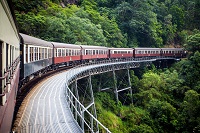 Train kuranda Australie
