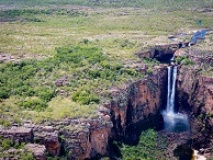 Jim jim falls depuis le ciel Australie