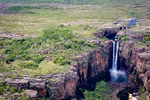 Jim jim falls depuis le ciel Australie