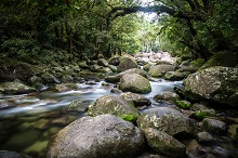 Rivière de la Mossman Gorge Australie
