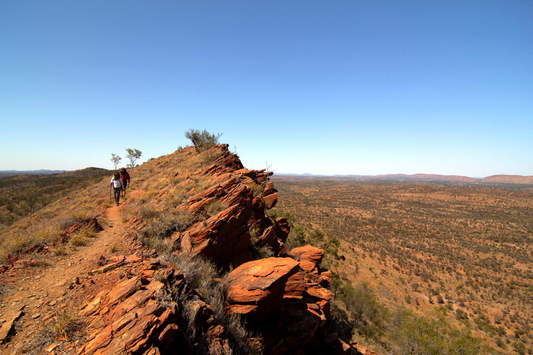 Randonnée dans le Red Centre - Territoire du Nord - Australie