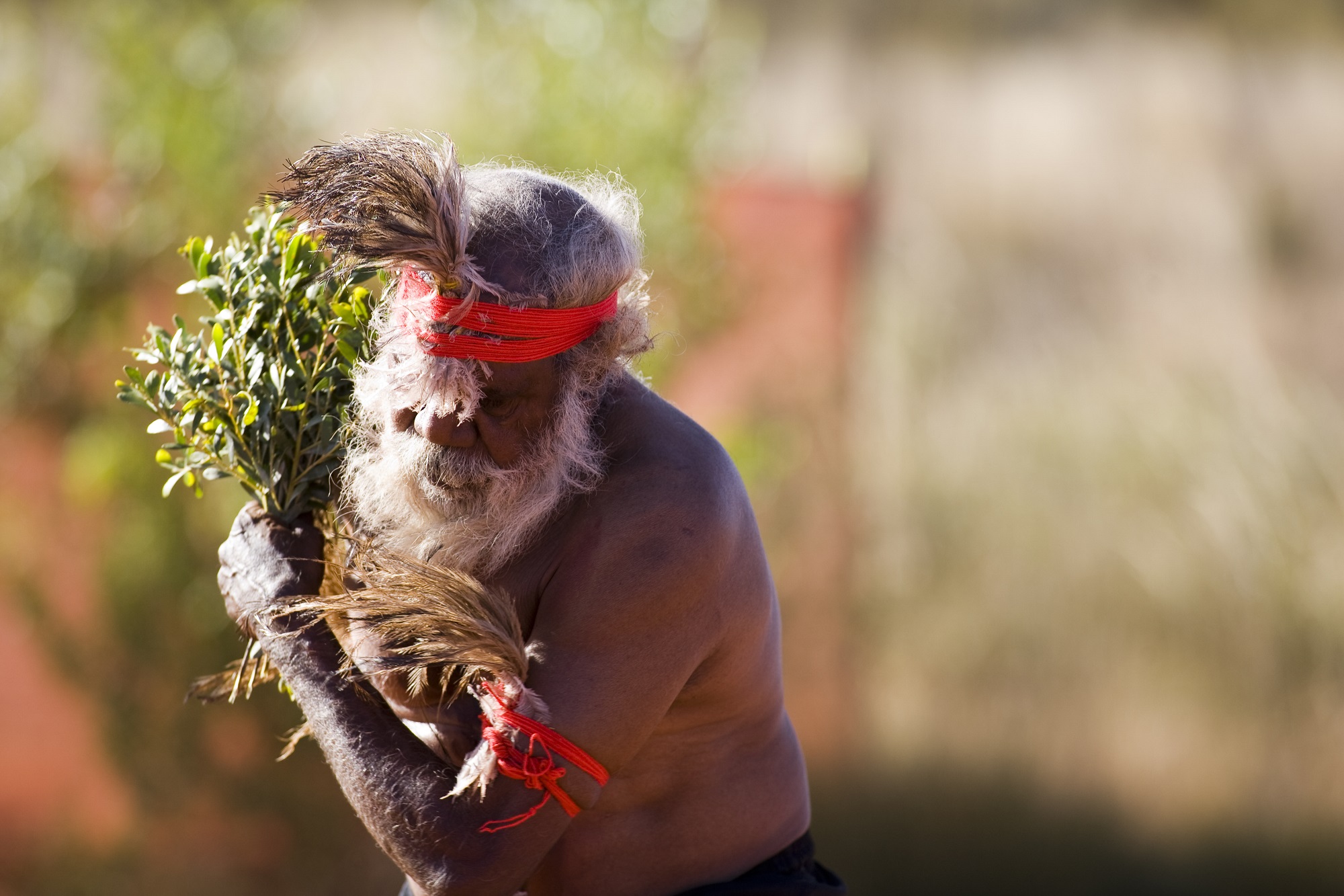 Aborigène en train de danser