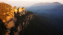Three sisters dans les blue mountains